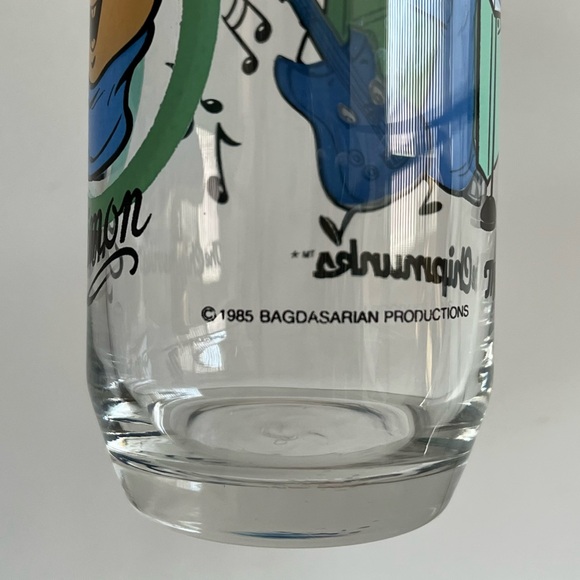 Vintage 1985 Simon of The Chipmunks Drinking Glass Bagdasarian Productions - Picture 5 of 8